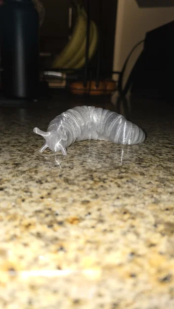Slug khớp nối đeo nơ (Sluglina) - Articulated Slug with Bow - Image 2