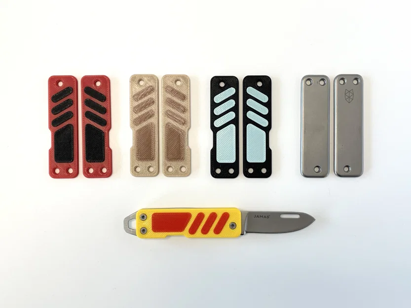 Tay cầm EDC Mini Knife in 3D (EDC Mini Knife Handle) - Image 3