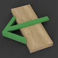 Dụng cụ 3D tìm tâm và căn góc vuông cho thợ mộc - Thumbnail 2