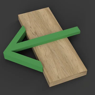 Dụng cụ 3D tìm tâm và căn góc vuông cho thợ mộc