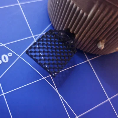 Mô hình Gridfin chân thực cho SpaceX Starship (In 3D SLA)