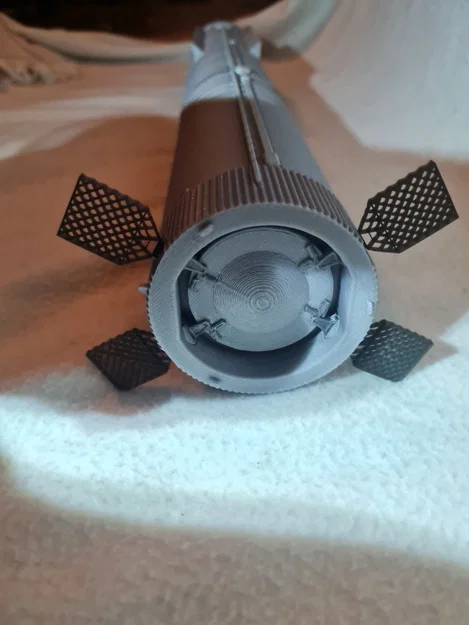 Mô hình Gridfin chân thực cho SpaceX Starship (In 3D SLA) - Image 5