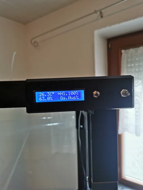 Prusa Enclosure V2: Hệ thống điều khiển Đèn & Quạt (Không cần Support) - Image 1