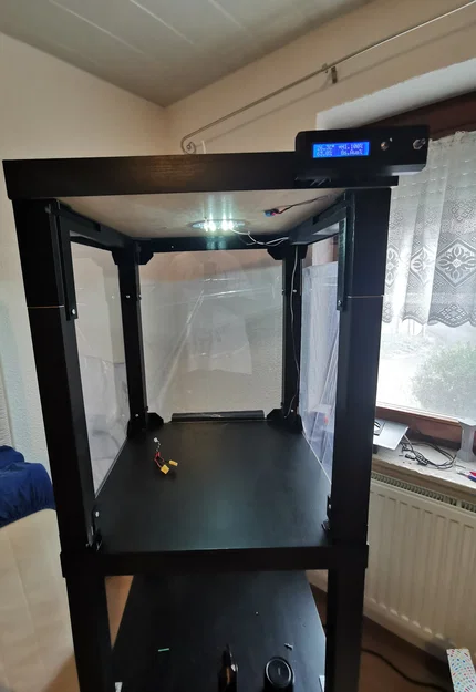 Prusa Enclosure V2: Hệ thống điều khiển Đèn & Quạt (Không cần Support) - Image 2