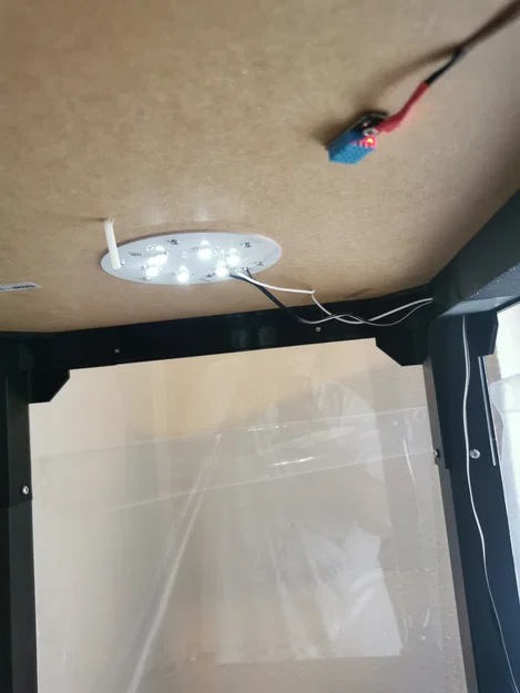 Prusa Enclosure V2: Hệ thống điều khiển Đèn & Quạt (Không cần Support) - Image 3