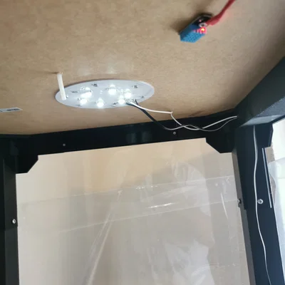 Prusa Enclosure V2: Hệ thống điều khiển Đèn & Quạt (Không cần Support)