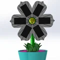 Solar Tracker Sun Flower – Hoa hướng dương bám nắng 2 trục - Thumbnail 3