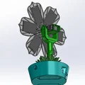 Solar Tracker Sun Flower – Hoa hướng dương bám nắng 2 trục - Thumbnail 4