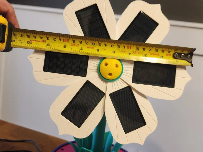 Solar Tracker Sun Flower – Hoa hướng dương bám nắng 2 trục - Image 6