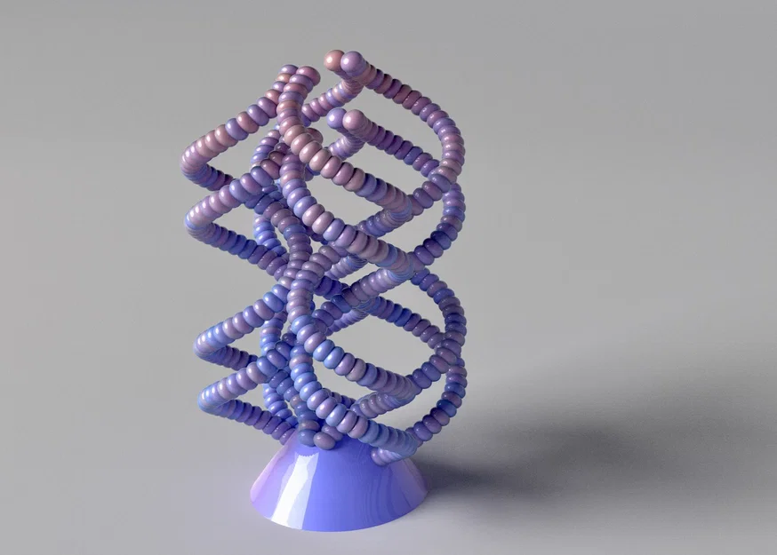 Double Helix Mirrored (Xoắn kép đối xứng) - Image 1
