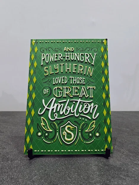 Hueforge Harry Potter Hogwarts Slytherin - Image 1