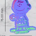 Bộ khuôn cắt bánh quy Charlie Brown (Peanuts) in 3D độc đáo - Thumbnail 1