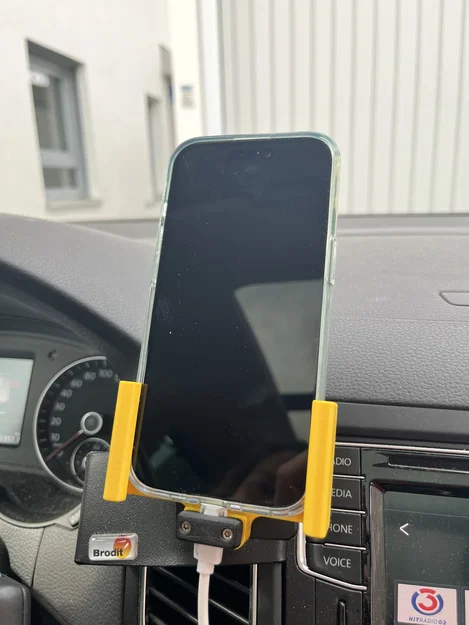 Giá đỡ điện thoại trên ô tô tương thích Brodit cho iPhone 15, 16 - Image 1