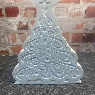 Cây thông Noel (Christmas tree) in 3D