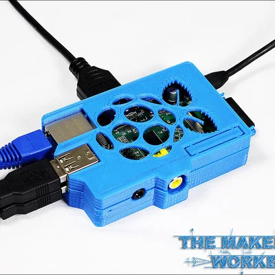 Vỏ bảo vệ Raspberry Pi (Early Model) thiết kế tối ưu in 3D
