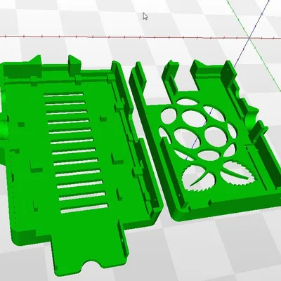 Vỏ bảo vệ Raspberry Pi (Early Model) thiết kế tối ưu in 3D