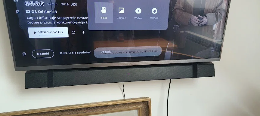 Giá treo loa Soundbar Xiaomi Mi TV 4S bằng dây đai tiện lợi - Image 1