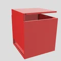 Mẫu hộp quà khối vuông 50mm thiết kế in 3D tiện lợi - Thumbnail 1