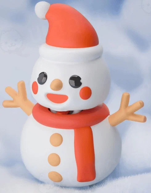 Móc khóa Người Tuyết (Snowman Key chain) - Image 1