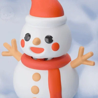 Móc khóa Người Tuyết (Snowman Key chain)