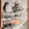 Leclerc Ferrari Monza Victory - HueForge - Thumbnail 1