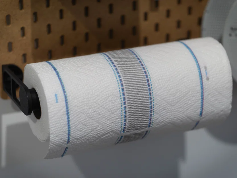 Kẹp Skadis T-Clip Treo Cuộn Giấy Lau Bếp (Paper Towel Roll Holder) - Image 1