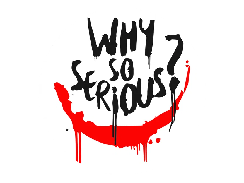 Coaster Joker Dark Knight “Why So Serious” - Image 1