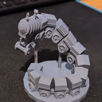 Mô hình Train Mimic độc đáo cho bàn chơi D&D và TTRPG