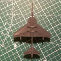 Hawker Siddley Harrier Kit Card – Mô hình lắp ráp để in 3D - Thumbnail 4