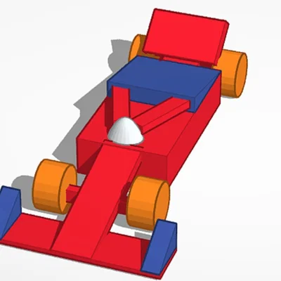 Mô hình xe đua F1: Thiết kế độc đáo cho dân mê in 3D