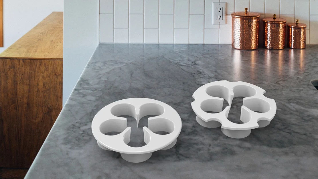 Khuôn cắt bánh quy hình cỏ ba lá Clover Cookie Cutter cho gian bếp - Image 1