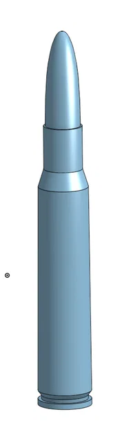 Đạn .30-06 Springfield / 7.62x63mm (Cartridge) – Mô hình in 3D - Image 1