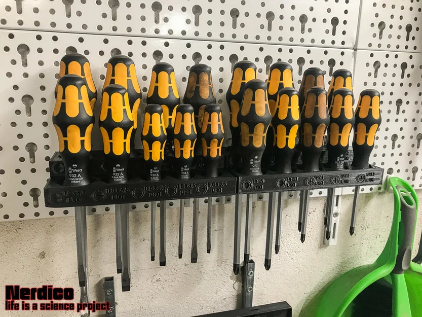 Giá đỡ Wera Screwdriver cho xưởng (Wera Scredriver Holder for workshop) - Image 1