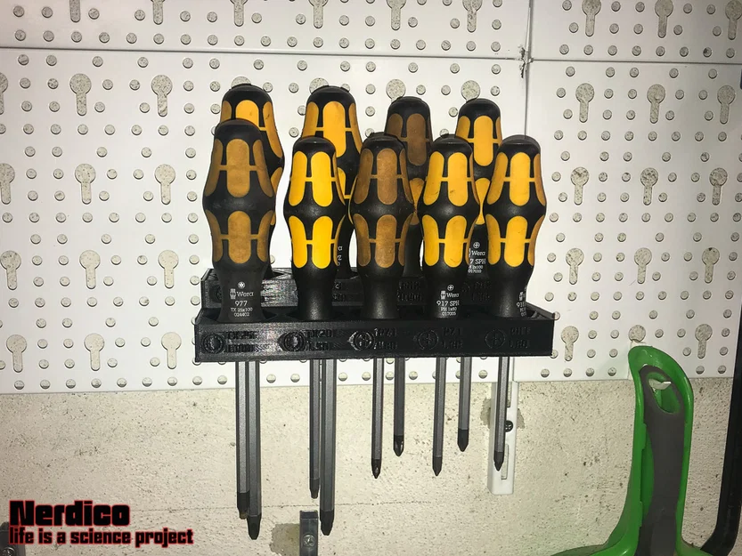 Giá đỡ Wera Screwdriver cho xưởng (Wera Scredriver Holder for workshop) - Image 2