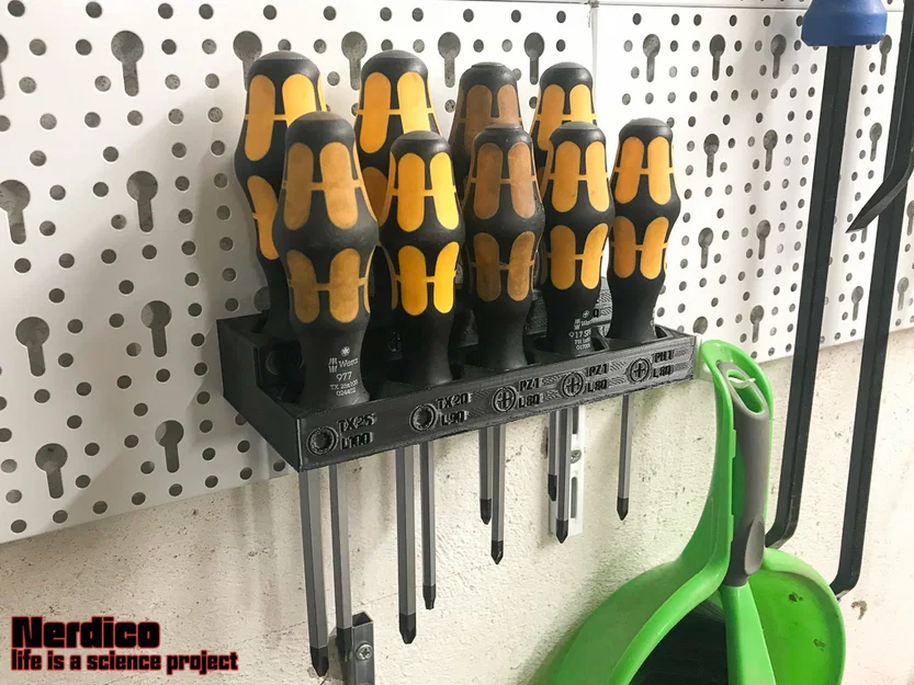 Giá đỡ Wera Screwdriver cho xưởng (Wera Scredriver Holder for workshop) - Image 3
