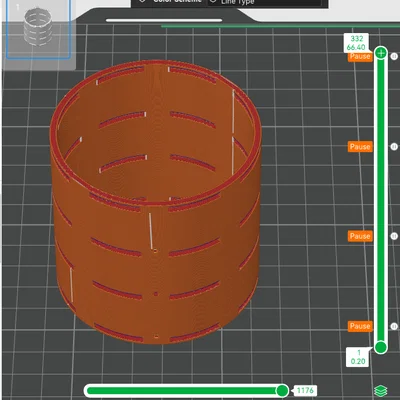 Spool nhỏ đa filament (Multi-Filament Small Spool)