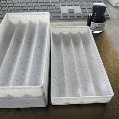 Gridfinity Pen Holder 2x4 4U - Khay cắm bút xếp chồng