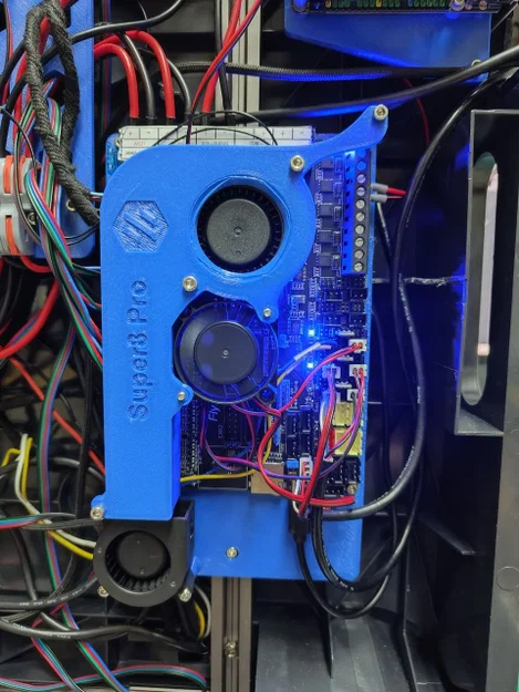 Bản remix gá DualFan cho Voron Mellow Super8Pro - Image 1