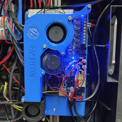 Bản remix gá DualFan cho Voron Mellow Super8Pro