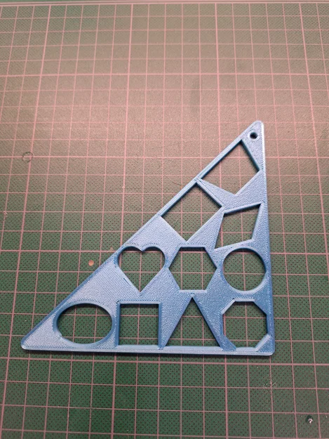 Bộ Shape Stencil Set Squares (Ê-ke 45° và 30/60°) - Image 1