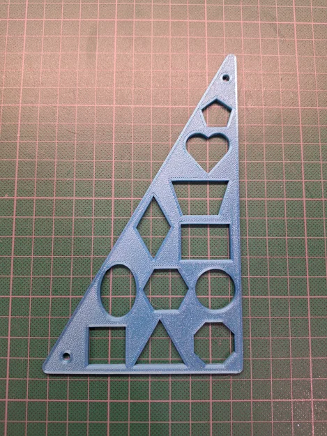 Bộ Shape Stencil Set Squares (Ê-ke 45° và 30/60°) - Image 2