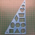 Bộ Shape Stencil Set Squares (Ê-ke 45° và 30/60°) - Thumbnail 2