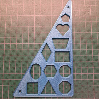 Bộ Shape Stencil Set Squares (Ê-ke 45° và 30/60°)