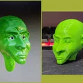 Mô hình đầu Goblin 3D chi tiết - In không cần support - Thumbnail 1