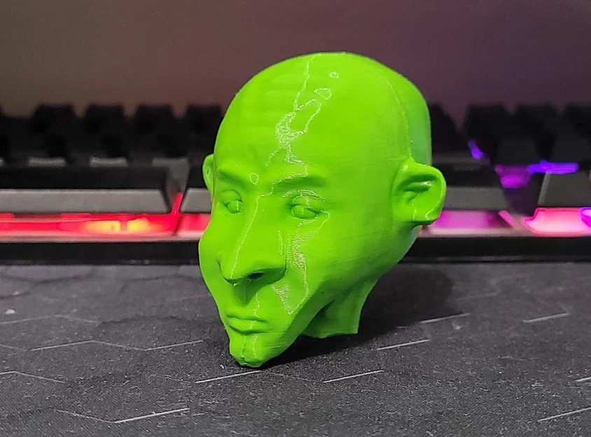 Mô hình đầu Goblin 3D chi tiết - In không cần support - Image 3