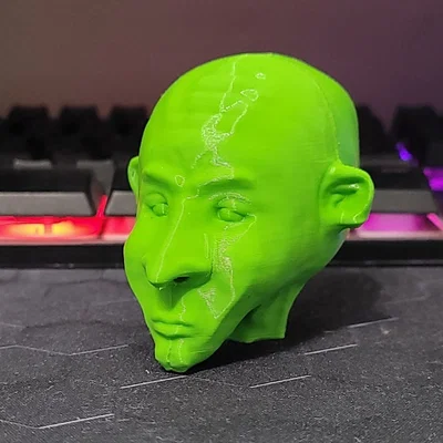 Mô hình đầu Goblin 3D chi tiết - In không cần support