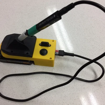 Adapter pin DeWalt 20V Li-Ion cho mỏ hàn Pinecil/TS100