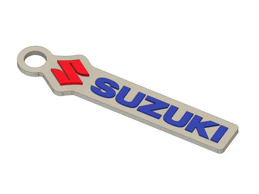 Móc khóa Suzuki in 3D: Phụ kiện cá tính cho người yêu xe - Image 1