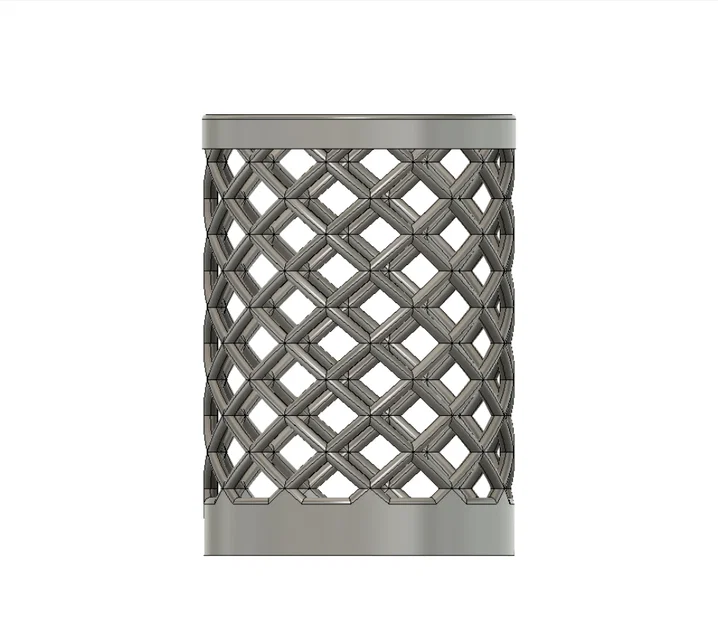 Ống cắm bút dạng lưới Wire Cup - File in 3D văn phòng phẩm đẹp - Image 2