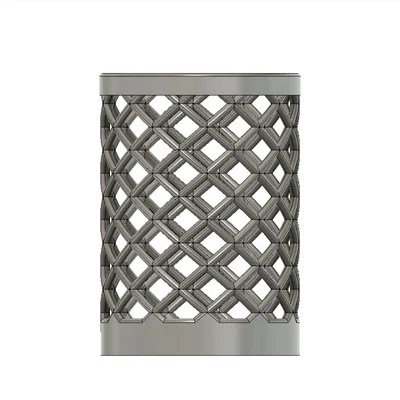 Ống cắm bút dạng lưới Wire Cup - File in 3D văn phòng phẩm đẹp